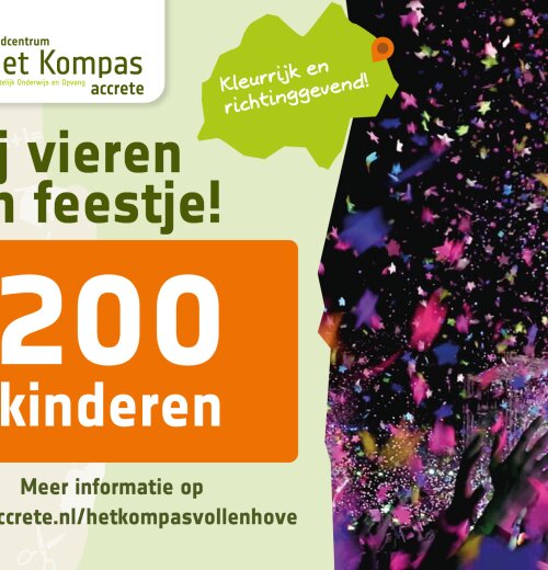 Kindcentrum Het Kompas in Vollenhove verwelkomt 200e leerling