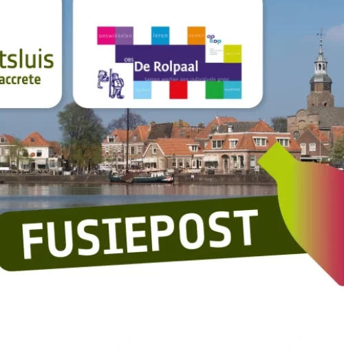 Fusie kindcentrum De Schutsluis met OBS De Rolpaal in Blokzijl