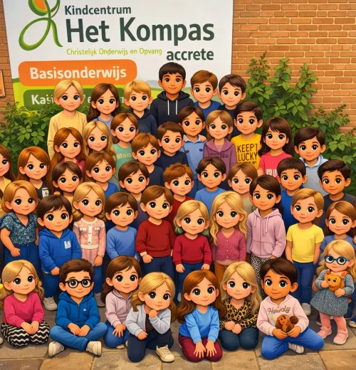 Kinderen van Het Kompas Steenwijk nemen paaslied op
