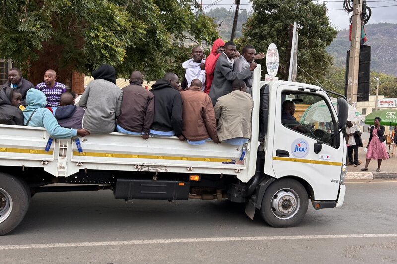 Vervoer kent ook andere regels in Malawi